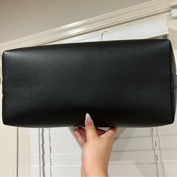 NWT Burberry Medium Black leather London tote - Picture 6 of 11